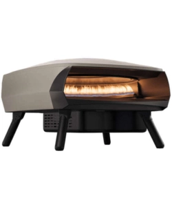 Forno pizza a gas witt 'etna fermo' bianco con pietra refrattaria centrale ferma, 66,3x76x43,6 cm