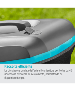 Rasaerba elettrico gardena "powermax 1800/37" taglio da 37 cm 1800 w