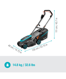 Rasaerba elettrico gardena 'powermax 1800/37' taglio da 37 cm 1800 w