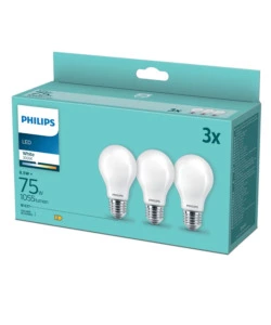 3 lampadine led philips 3000 k, 1055 lm