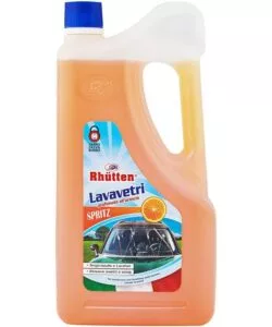 Liquido lavavetri per vaschette tergicristallo e lavafari con profumazione agrumata allo spritz, 2 litri