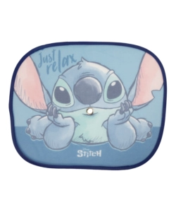 Coppia tendine auto laterali 'disney stitch' tg 44x35 cm