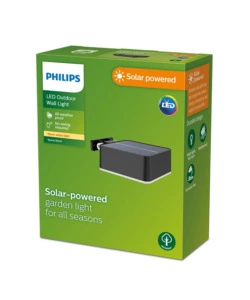 Applique solare led da esterno philips "vynce", 2700 k