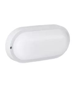 Plafoniera led da esterno eglo 'boschetto' bianco 4000k