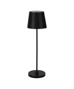 Lampada led da esterno eglo 'cabozo' nero ricaricabile 2400/3000/4000k