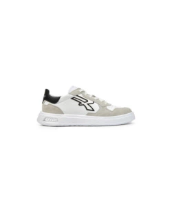 Scarpa sneaker u-power 'helix' in pelle colore bianco e beige, tg 39