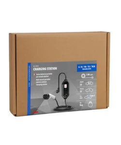 Carica batteria portatile per veicoli elettrici da muro lampa "70414" monofase, 16 a