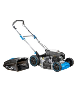 Tagliaerba a scoppio trazionato hyundai "65830" taglio da 56 cm 4 t 224 cc