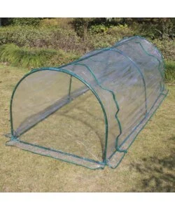 Serra a tunnel eurogarden 'anna' in acciaio e pvc 200x100x80 cm