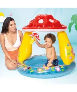 Piscina gonfiabile rotonda per bambini intex "baby fungo" 102x89 cm