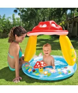 Piscina gonfiabile rotonda per bambini intex "baby fungo" 102x89 cm