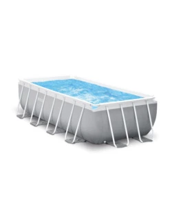 Piscina fuori terra rettangolare intex 'prisma frame' 400x200x100 cm