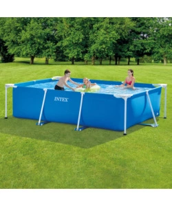 Piscina fuori terra rettangolare intex "rectangular frame" 300x200x75 cm