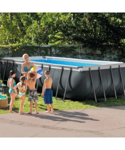 Piscina fuori terra rettangolare intex "ultra xtr frame" 549x274x132 cm - cod.26356