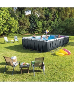 Piscina fuori terra rettangolare intex "ultra xtr frame" 732x366x132 cm - cod.26368