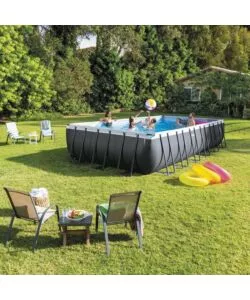 Piscina fuori terra rettangolare intex "ultra xtr frame" 732x366x132 cm - cod.26364