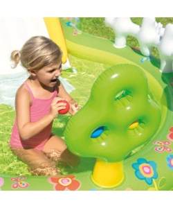 Gioco gonfiabile intex "play center garden" 290x180x104 cm