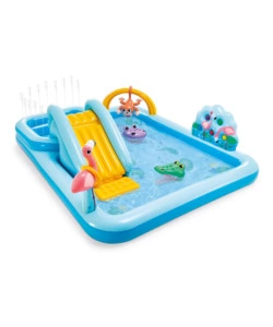 Gioco confiabile intex 'play center avventure nella giungla' 244x198x71 cm