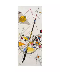 Rivestimento per porta in vinile fantasia 'kandinsky', 210x83 cm