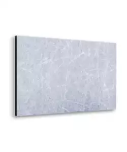 Paraschizzi da cucina in alluminio fantasia "marble", 84x60 cm