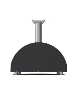 Forno pizza a legna alfa "classico" colore nero 2 pizze