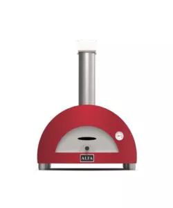 Forno pizza a legna alfa 'moderno' colore rosso 1 pizza