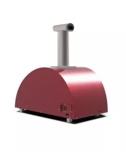 Forno pizza a gas alfa "moderno" colore rosso 3 pizze