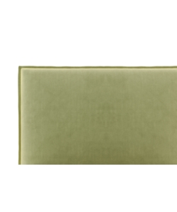 Letto singolo "zoom" in tessuto colore verde con rete e contenitore, 90x190 cm