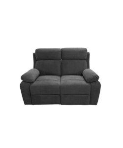 DIVANO 2 POSTI BELLAHOME "ANNIKA" CON RECLINER MANUALE, 145X93X101 CM