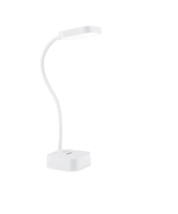 Lampada da tavolo a led philips 'rock' bianca, 5w 5000k