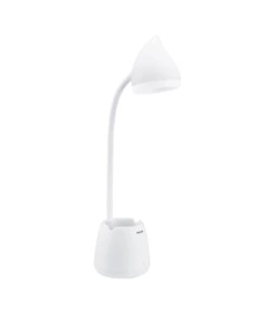 Lampada da tavolo a led philips 'hat' bianca, 4 w