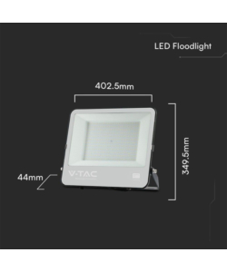 Faro led da esterno 'floodlight' con smd samsung, 200 w 17540 lm