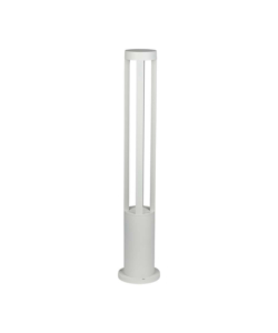 Lampada da esterno colore bianco con altezza 80 cm, 10 w 4000 k