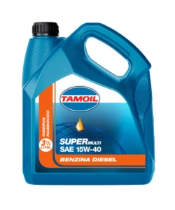 Olio motore tamoil 'super multi' benzina e diesel 15w40, 3,5 litri