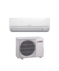 Climatizzatore caldo freddo mitsubishi linea smart serie m pompa di calore 'mszhr35vfe1kit' monosplit e unit esterna 12000 btu