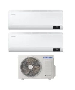 Climatizzatore samsung pompa di calore "luzon" dualsplit e unitÀ esterna 9000+12000 btu