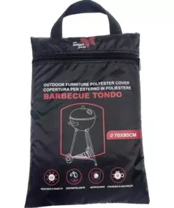 Telo di copertura garden friend per barbecue rotondo 70x80 cm