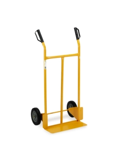 Carrello trasporto garden friend in acciaio portata 200 kg 56x46x110 cm