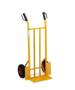 Carrello trasporto garden friend in acciaio portata 300 kg 61x48x120 cm