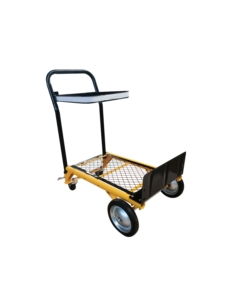 Carrello multifunzione garden friend in acciaio portata 45 kg 99x38x31 cm