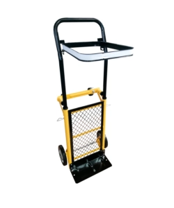 Carrello multifunzione garden friend in acciaio portata 45 kg 99x38x31 cm