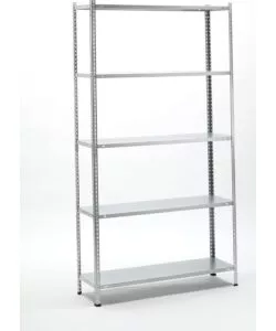 Scaffale in metallo garden friend 4 ripiani 75x30x147 cm