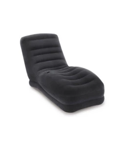 Poltrona gonfiabile intex 'mega lounge' nero 86x170x94 cm