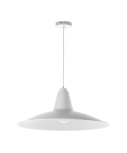 LAMPADARIO ONLI 'SOMBRERO' BIANCO DIAMETRO 65 CM, E27