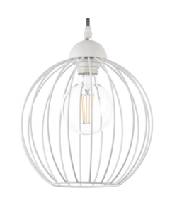 Lampadario onli "melone" bianco 1 luce, e27