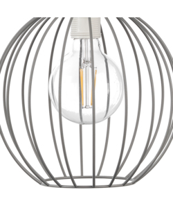 LAMPADARIO ONLI "MELONE" GRIGIO 2 LUCI, E27