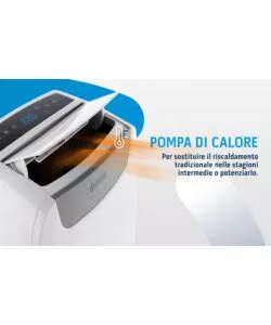 Climatizzatore portatile caldo freddo olimpia splendid "dolceclima air pro 14 hp wifi" 14000 btu