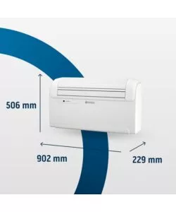 Climatizzatore olimpia splendid pompa di calore 'unico art 12 sf cva' monosplit e senza unit esterna 9000 btu - cod. 02121