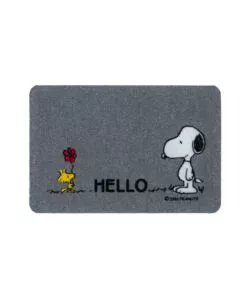 Zerbino "snoopy love" con fondo antiscivolo, 40x60 cm