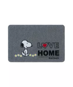 Zerbino "snoopy love" con fondo antiscivolo, 40x60 cm